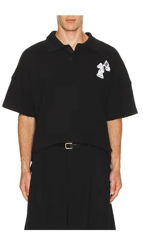 Pique Boxy Polo Shirt in . Size M. Also in S - Rhude - Modalova