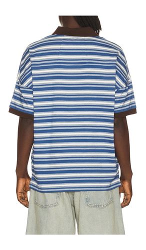 Fontaine Striped Short Sleeve Polo Shirt in . Size S. Also in M, L, XL/1X - Rhude - Modalova