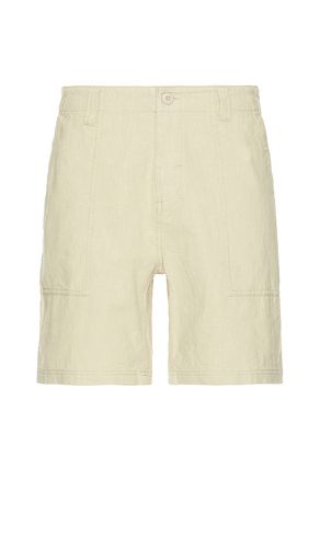 Worn Path Textured Linen Short in Cream. - size 32 (also in 36) - Rhythm - Modalova