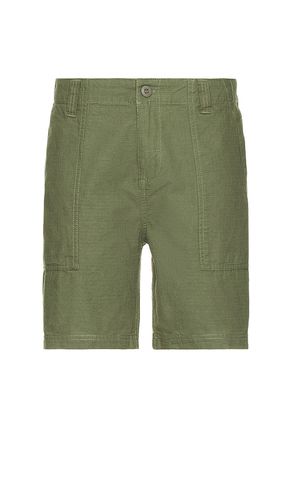 Worn Path Textured Linen Short in Green. - size 30 (also in 32, 34, 36) - Rhythm - Modalova