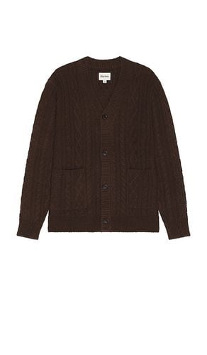 Mohair Cable Knit Cardigan in . - size M (also in XL/1X) - Rhythm - Modalova