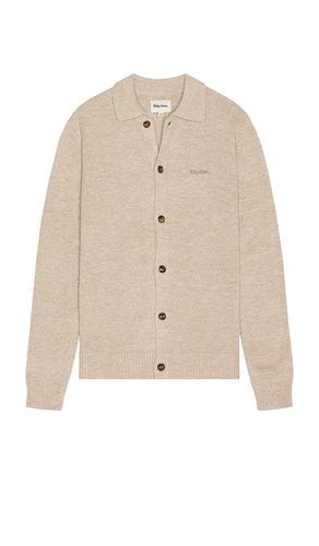 Mohair Button Up Knit Polo in Cream. - size L (also in M, S) - Rhythm - Modalova