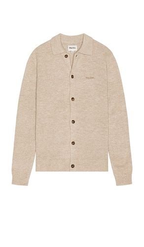 Mohair Button Up Knit Polo in Cream. - size M (also in S) - Rhythm - Modalova