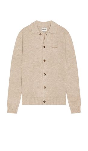 Mohair Button Up Knit Polo in Cream. - size M (also in S, XL/1X) - Rhythm - Modalova