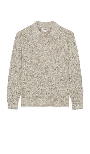Kinetic Collared Knit Sweater in Beige. - size L (also in M, S) - Rhythm - Modalova