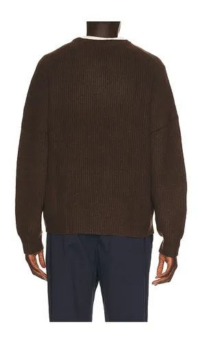 Vintage Waffle Knit Sweater in Brown. - size L (also in XL/1X) - Rhythm - Modalova