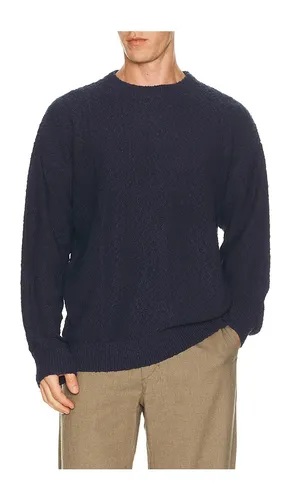 Worn Path Knit Sweater in Blue. - size L (also in M, S, XL/1X) - Rhythm - Modalova