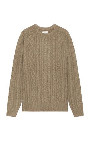 Mohair Fisherman's Knit Sweater in Brown. - size L (also in M, S) - Rhythm - Modalova