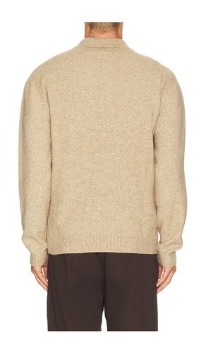 Floragraph Knitted Polo in Brown. - size L (also in M, S, XL/1X) - Rhythm - Modalova