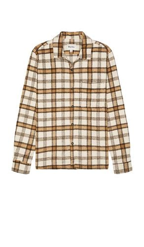 Albert Check Long Sleeve Shirt in Nude. - size L (also in M, S, XL/1X) - Rhythm - Modalova