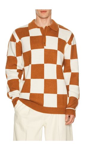 Rhumba Check Knit Polo in . Taglia XL/1X. Also in L - Rhythm - Modalova