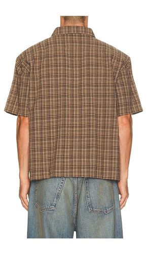 Relaxed Brady Check Shirt in Brown. - size S (also in M, L, XL/1X) - Rhythm - Modalova
