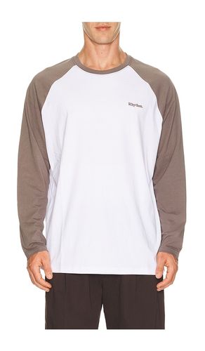 Foster Long Sleeve Tee Shirt in White. - size S (also in M, L, XL/1X) - Rhythm - Modalova