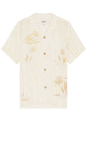 Lil Stripe Cuban Short Sleeve Shirt in Cream. - size L (also in M, S) - Rhythm - Modalova