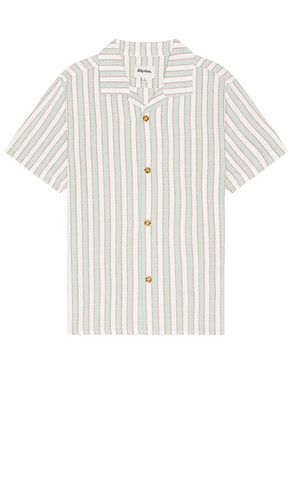 Vacation Stripe Short Sleeve Shirt in Green. - size L (also in S) - Rhythm - Modalova