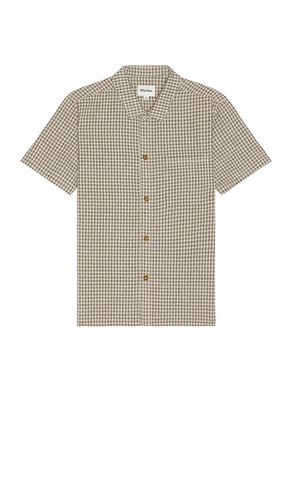 Linen Check Shirt in Grey. - size L (also in M, S) - Rhythm - Modalova