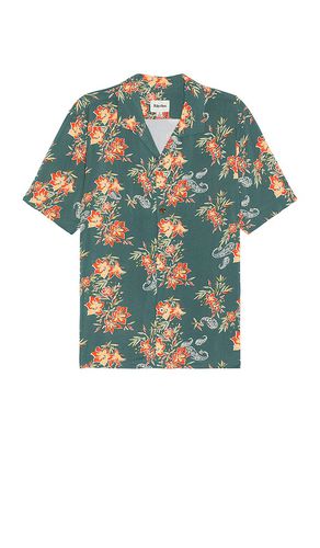 Tropical Paisley Cuban Shirt in Green. - size L (also in M, S) - Rhythm - Modalova