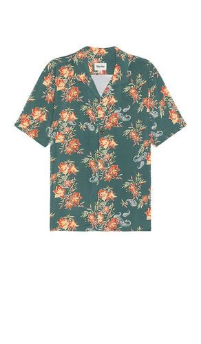 Tropical Paisley Cuban Shirt in Green. - size L (also in M, S, XL/1X) - Rhythm - Modalova