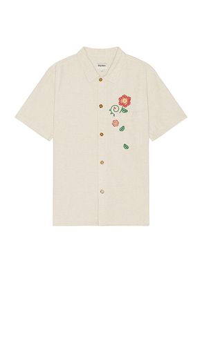 Flower Embroidery Shirt in Nude. - size M (also in S) - Rhythm - Modalova