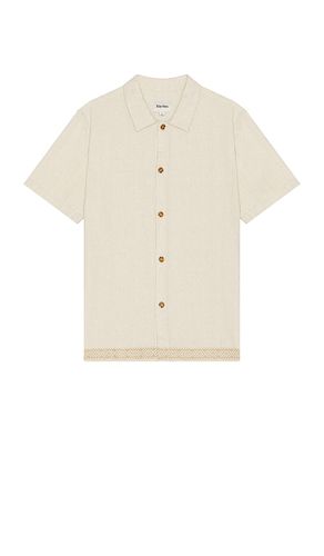 Trim Short Sleeve Shirt in Cream. - size L (also in M, S) - Rhythm - Modalova