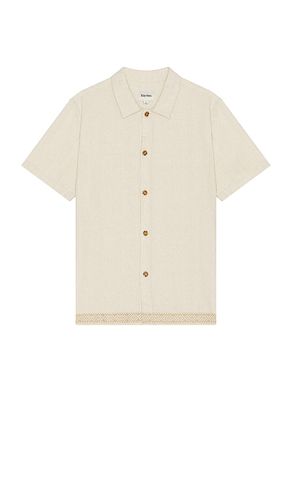 Trim Short Sleeve Shirt in Cream. - size M (also in S) - Rhythm - Modalova