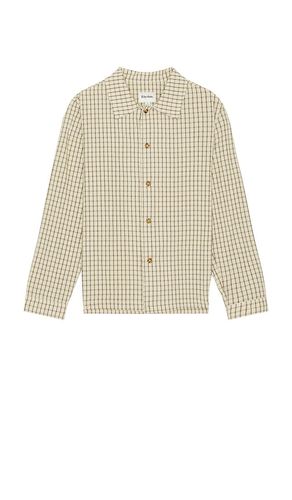 Apres Check Long Sleeve Shirt in Cream. - size M (also in S) - Rhythm - Modalova