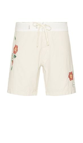 Heritage Flower Swim Trunk in White. - size 32 (also in 34) - Rhythm - Modalova