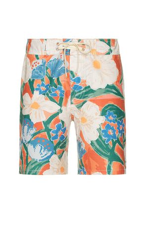 Lost Orchid Swim Trunk in Blue. - size 30 (also in 32, 34, 36) - Rhythm - Modalova