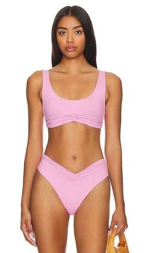 Pico Bikini Top in Pink. - size M (also in S, XS) - Riot Swim - Modalova