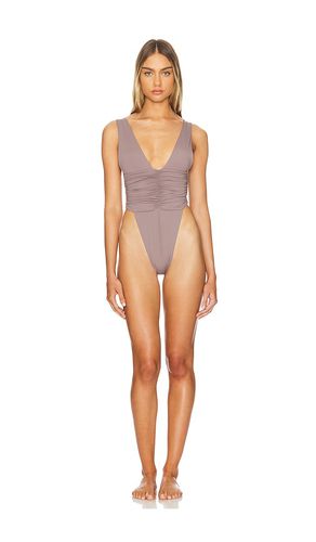 Echo One Piece in Mauve. - size M (also in L, S, XL) - Riot Swim - Modalova