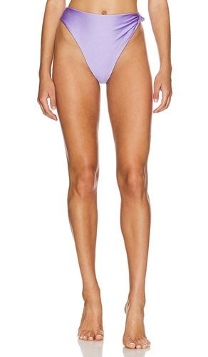 Side Twisted Bikini Bottom in Lavender. - size M (also in S, XL, XS) - Riot Swim - Modalova