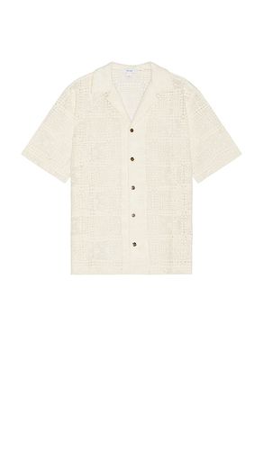 Pallas Shirt in Ivory. - size L (also in XL/1X) - Reiss - Modalova