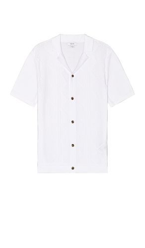 Fortune Shirt in White. - size M (also in S) - Reiss - Modalova