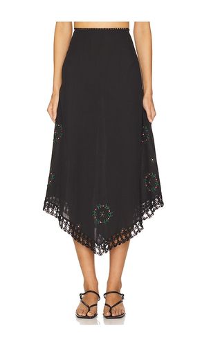 Imola Skirt Rose in Black. - size M (also in XS) - RIXO - Modalova