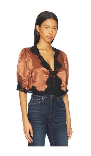 Yasmin Top in Cognac. - size L (also in M, S, XL, XS, XXXL) - RIXO - Modalova