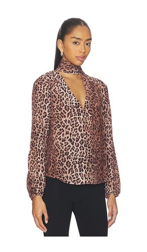Moss Blouse Leopard in . Size S. Also in XS - RIXO - Modalova