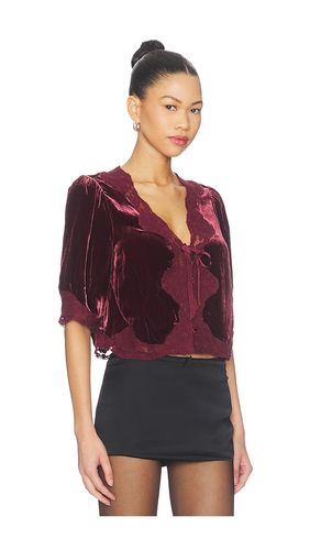 Ursula Top in Burgundy. - size L (also in M, S, XL, XS, XXS) - RIXO - Modalova
