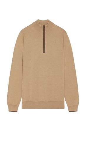 Commuter 1/4 Zip Sweater in Tan. - size L (also in M, S, XL/1X) - Rhone - Modalova