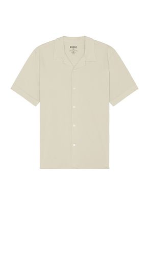 Big Easy Seersucker Camp Collar Shirt in Nude. - size M (also in XL/1X) - Rhone - Modalova