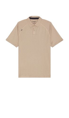 Delta Pique Polo in Brown. - size L (also in M, S, XL/1X) - Rhone - Modalova