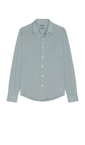 Commuter Slim Fit Shirt in Green. - size L (also in M, S) - Rhone - Modalova