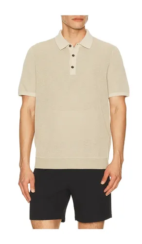 Mercer Knit Polo in Brown. - size L (also in S, XL/1X, XXL/2X) - Rhone - Modalova