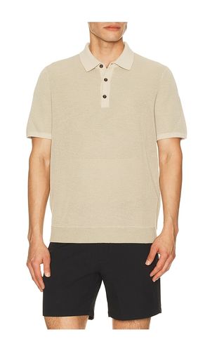 Mercer Knit Polo in Brown. - size M (also in S, XL/1X, XXL/2X) - Rhone - Modalova