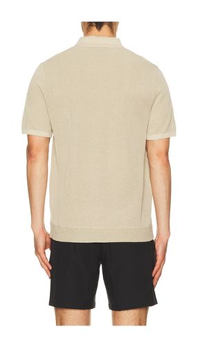 Mercer Knit Polo in Brown. - size M (also in S, XL/1X, XXL/2X) - Rhone - Modalova