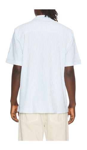 Commuter Seersucker Camp Shirt in Blue. - size L (also in S, XL/1X, XXL/2X) - Rhone - Modalova