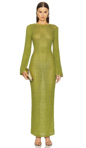 Exa Knit Dress in Green. - size M (also in S) - Ronny Kobo - Modalova