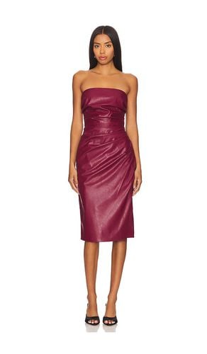 Mendez Dress in Burgundy. - size S (also in XL) - Ronny Kobo - Modalova