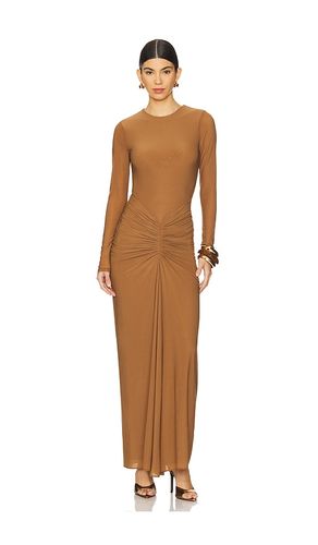 Jolie Dress in Brown. - size L (also in M) - Ronny Kobo - Modalova