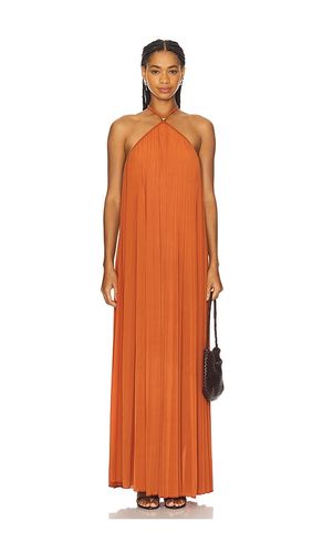 Crystal Dress in Burnt Orange. - size L (also in M, S) - Ronny Kobo - Modalova