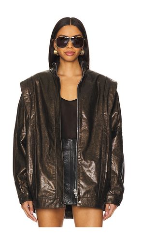 Vonna Jacket in Brown. - size L (also in M, S, XS) - Ronny Kobo - Modalova